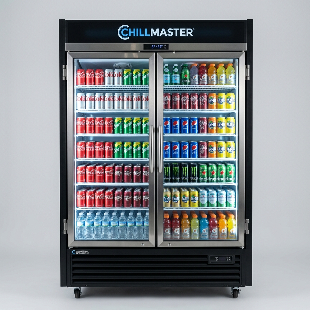 Commercial Beverage Chiller Showcase